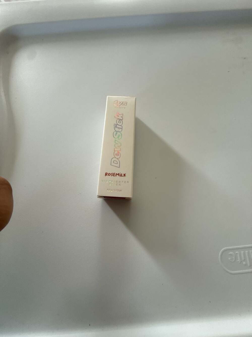 TYS Beauty Dew Stick Highlighter in Rosemilk